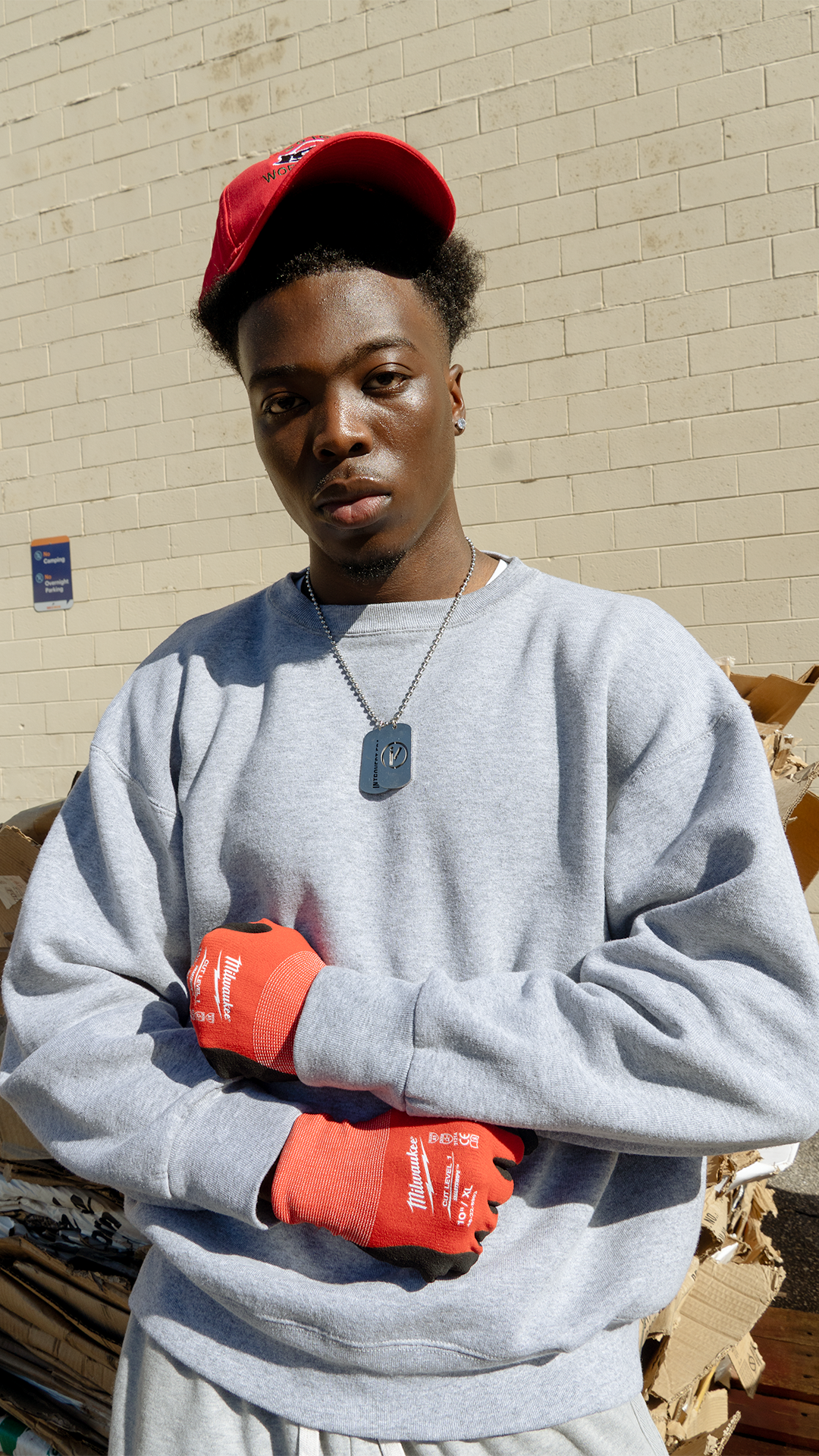 SILENT WAR DOG TAG CHAIN